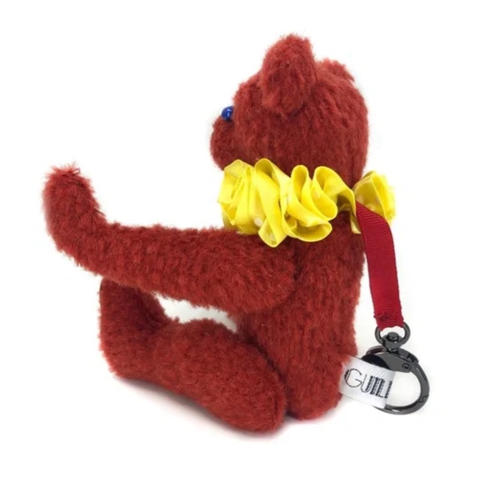 "Amber" Teddy Bear Bag Charm - keyring - trick